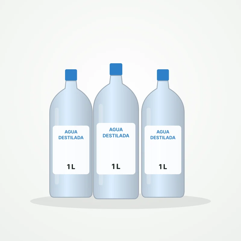Agua Destilada 12x1Lt