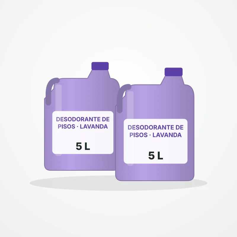 Desodorante Piso Lavanda 4x5 Lts
