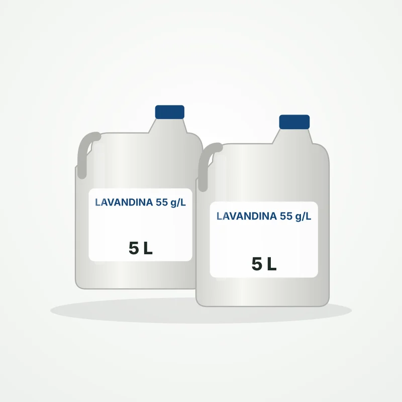 Lavandina 4x5Lt 55 gs