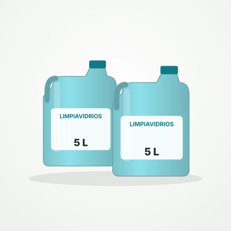 Limpiavidrios Más 4x5 Lts