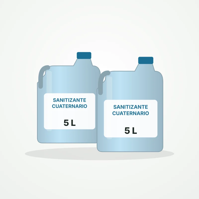 Solución Sanitizante Cuaternaria 4x5